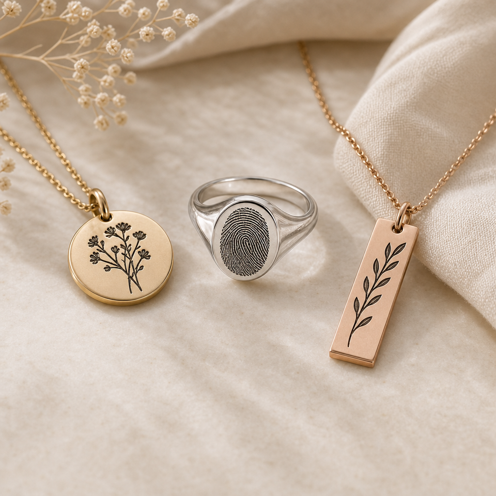Gravuren auf Schmuck