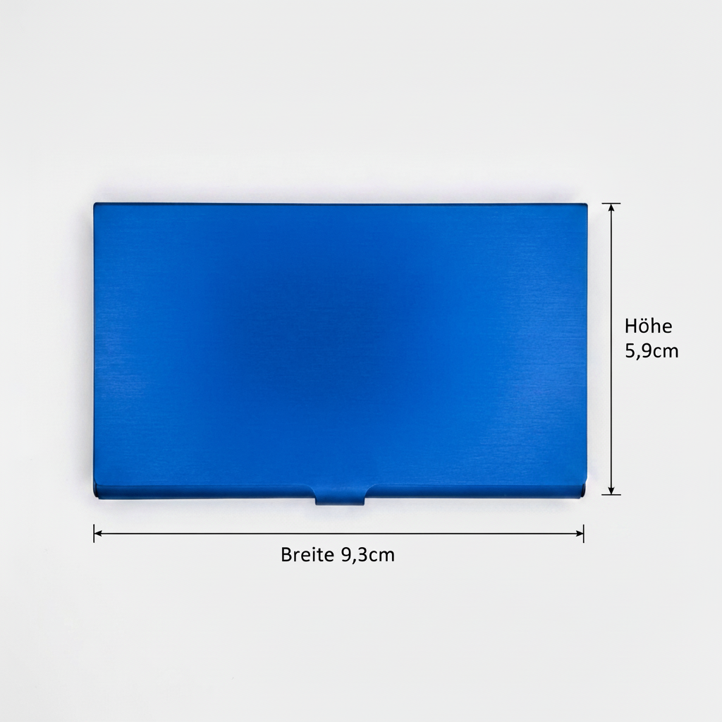 Aluminium Visistenkartenhalter