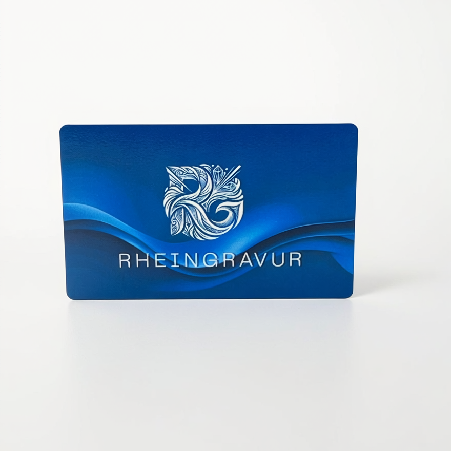 Visitenkarten aus Aluminium - Sublimation
