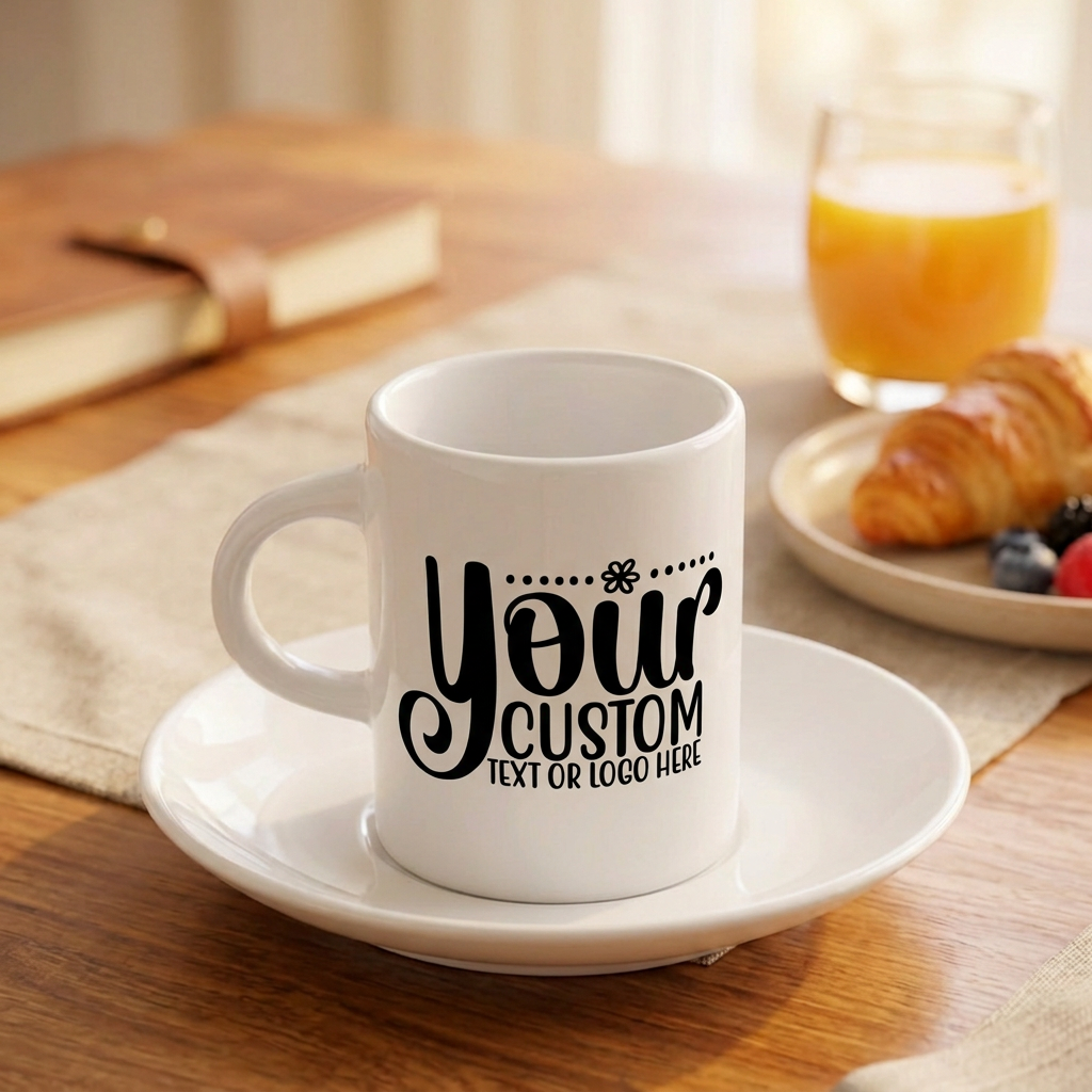 Espressotasse 70ml mit Wunschmotiv