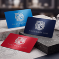Visitenkarten aus Aluminium