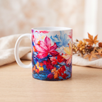 Set - Tasse mit Untersetzer mit Wunschmotiv
