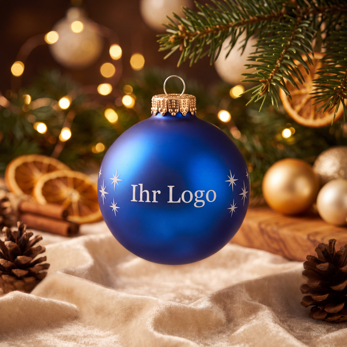 Weihnachtsbaumkugel graviert