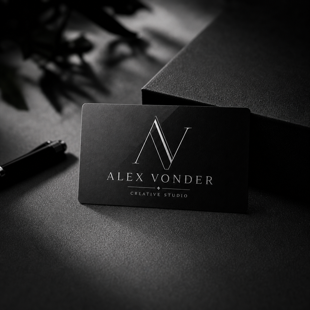 Metall Visitenkarten aus Aluminiumlegierung – Graviert & Personalisiert