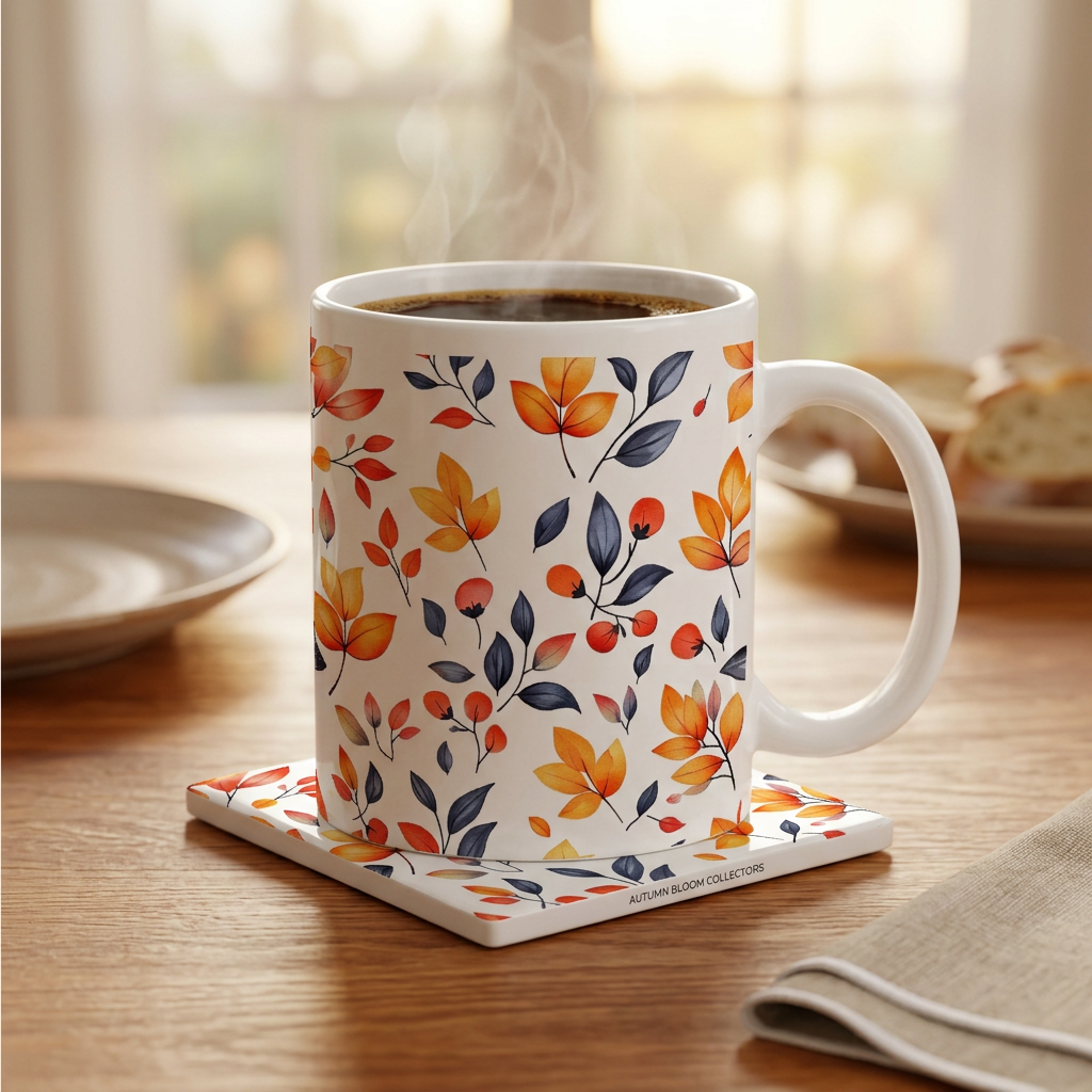 Set - Tasse mit Untersetzer mit Wunschmotiv