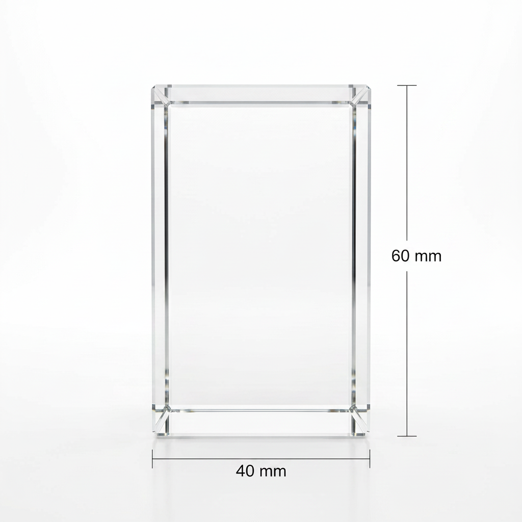 Kristall 3D Glasinnengravur – Mit LED-Sockel personalisiert