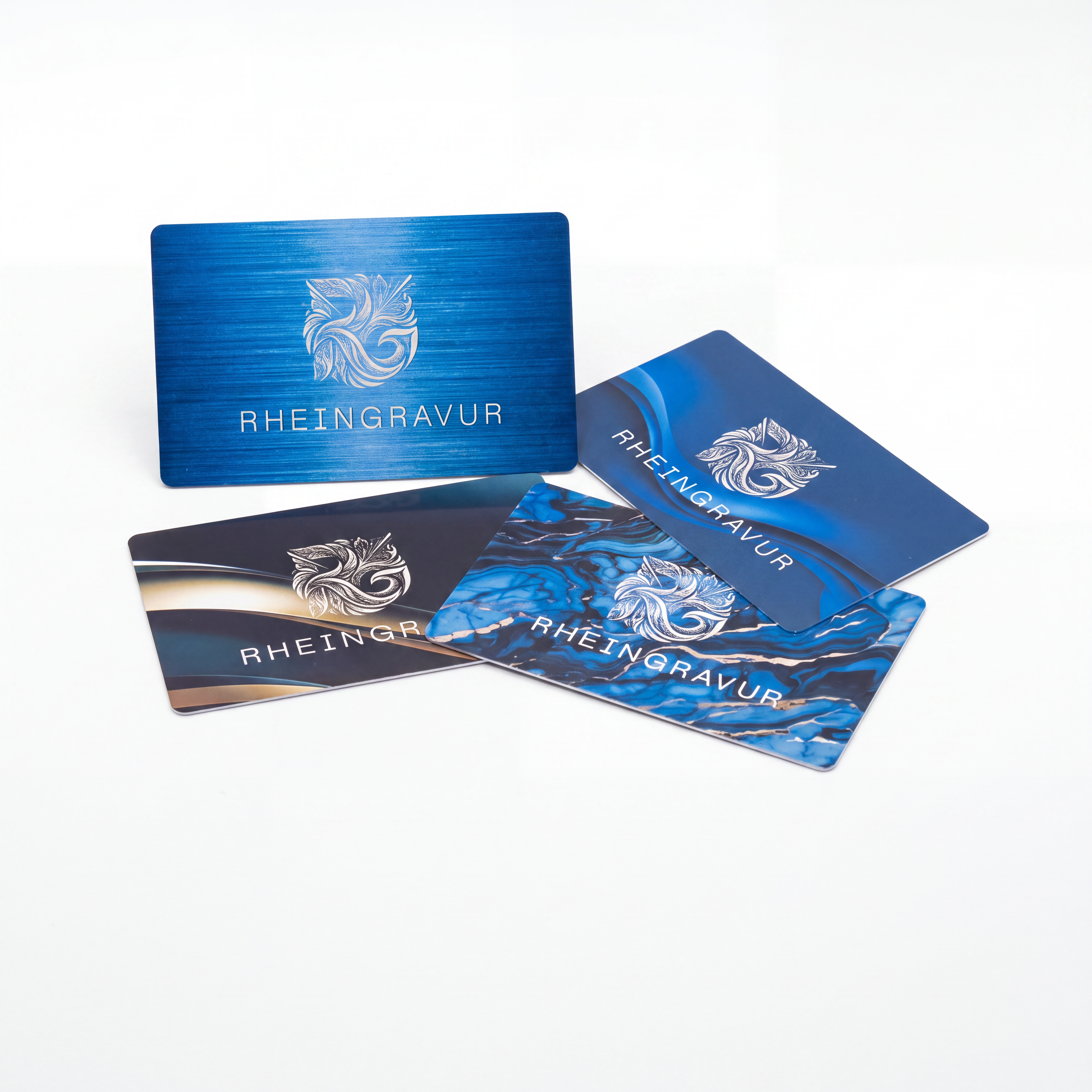 Visitenkarten aus Aluminium - Sublimation
