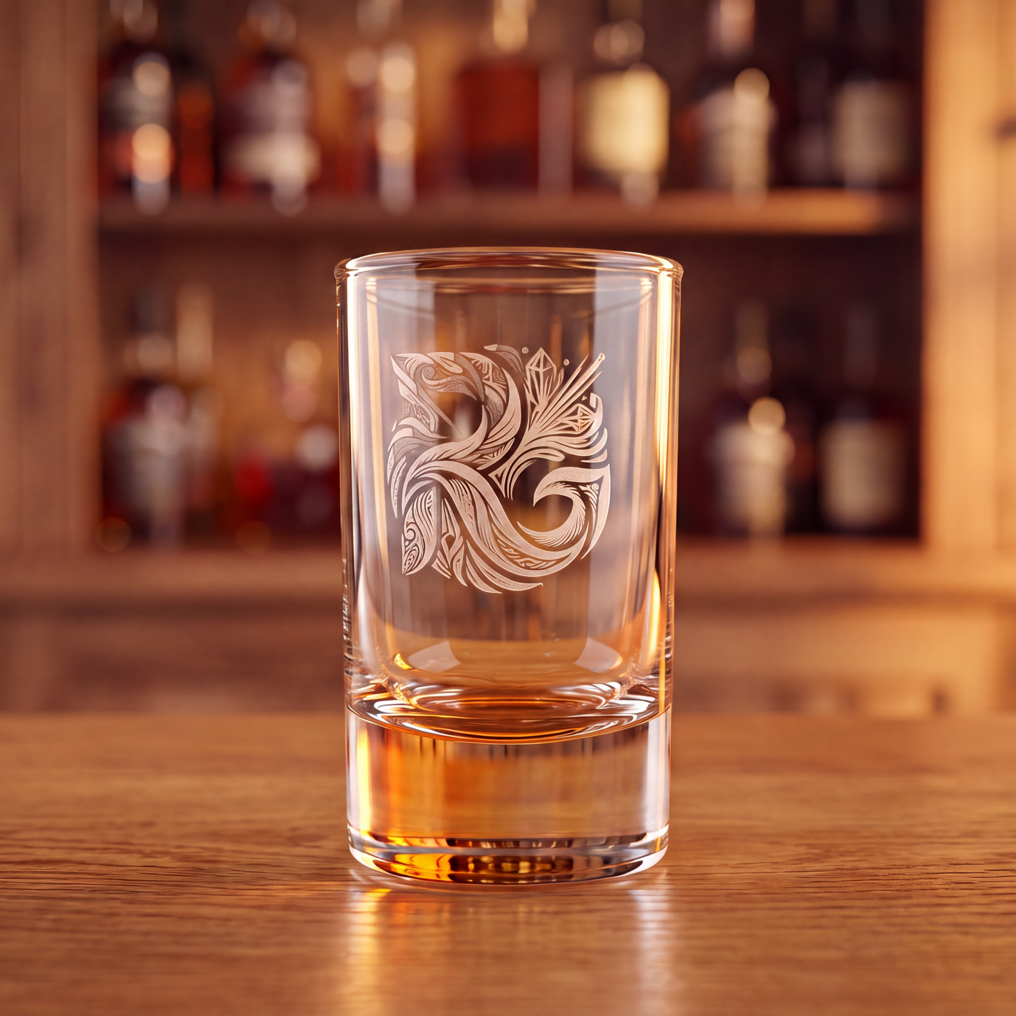 Signature Schnapsglas